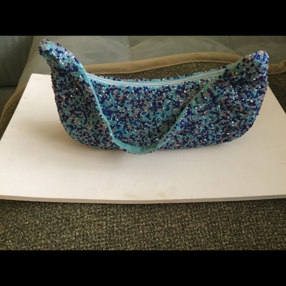 Moyna Beaded evening bag NWOT - Picture 2 of 6